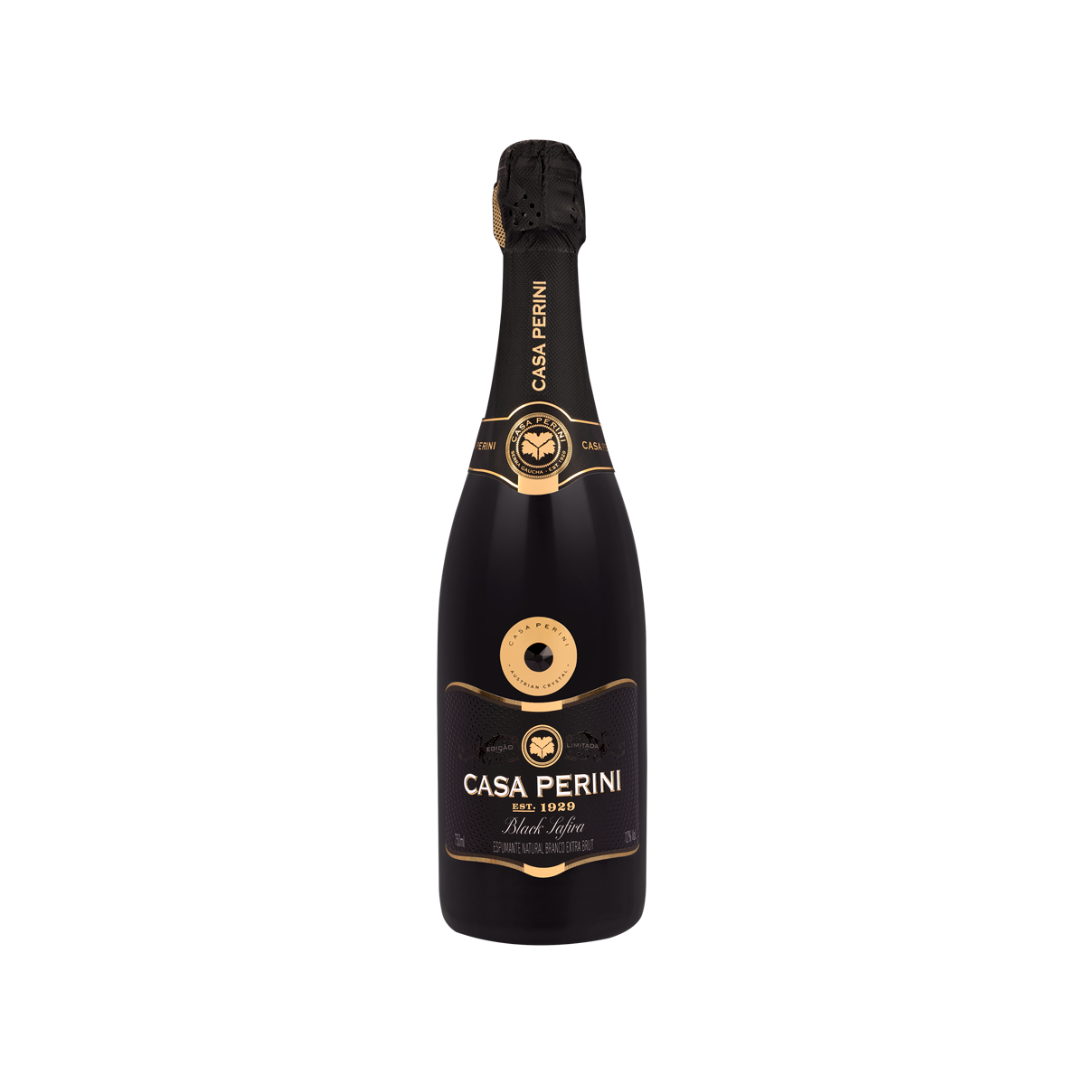 ESPUMANTE BLACK SAFIRA (750ML) - CASA PERINI